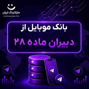 بانک موبایل از دبیران ماده ۲۸
